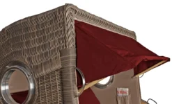 Strandkorb Amrum Grande Teak PE Grey Dessin 550 15 Strandkorb Amrum Grande Teak PE Grey Dessin 550 -Schemel Shop strandkorb amrum grande bullauge teak pe grey dessin 5505