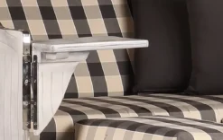 Strandkorb Amrum Mahagoni Washed Grey PE Koboo Grey Dessin 505 -Schemel Shop strandkorb amrum mahagoni washed grey dessin 505 md01654 2