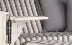 Strandkorb Amrum Mahagoni Washed Grey PE Koboo Grey Dessin 545 11 Strandkorb Amrum Mahagoni Washed Grey PE Koboo Grey Dessin 545 -Schemel Shop strandkorb amrum mahagoni washed grey dessin 545 01651 3