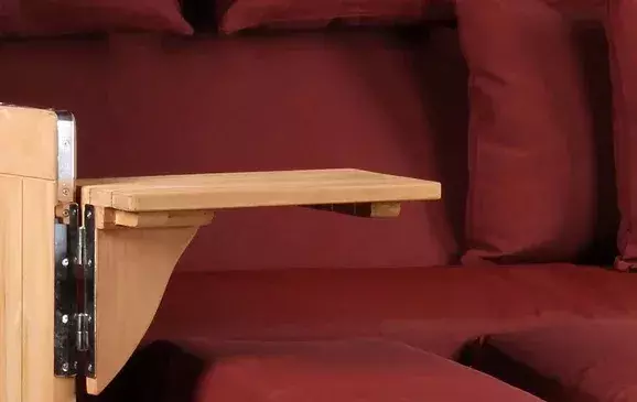 Strandkorb Norderney XXL Teak Bullauge PE Shell Dessin 550 5 Strandkorb Norderney XXL Teak Bullauge PE Shell Dessin 550 – Bild 3