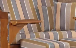 Strandkorb Schleswig Pinie Braun PE Mokka Dessin 557 12 Strandkorb Schleswig Pinie Braun PE Mokka Dessin 557 -Schemel Shop strandkorb schleswig pinie braun pe mokka dessin 557 3