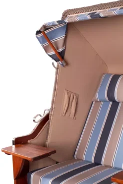 Strandkorb Spiekeroog Mahagoni PE Grey Dessin 580 -Schemel Shop strandkorb spiekeroog mahagoni pe grey dessin 580 6