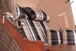 Strandkorb Spiekeroog Mahagoni PE Grey Dessin 583 -Schemel Shop strandkorb spiekeroog mahagoni pe grey dessin 583 7