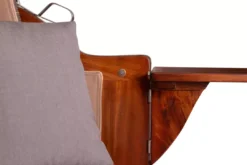 Strandkorb Spiekeroog Mahagoni PE Grey Dessin 584 -Schemel Shop strandkorb spiekeroog mahagoni pe grey dessin 584 6