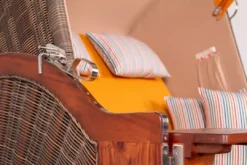 Strandkorb Spiekeroog Mahagoni PE Grey Dessin 586 -Schemel Shop strandkorb spiekeroog mahagoni pe grey dessin 586 8