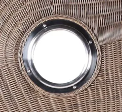 Strandkorb Amrum Teak PE Grey Dessin 506-KOMPLETTSET 18 Strandkorb Amrum Teak PE Grey Dessin 506-KOMPLETTSET -Schemel Shop strandkorb amrum bullauge greymnfgbpclpqlba