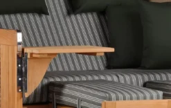 Strandkorb Amrum Grande Teak PE Grey Dessin 504 -Schemel Shop strandkorb amrum grande teak grey 504 mp02004 2