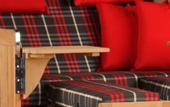 Strandkorb Amrum Grande Teak PE Grey Dessin 529 -Schemel Shop strandkorb amrum grande teak grey 529 mp02015 2