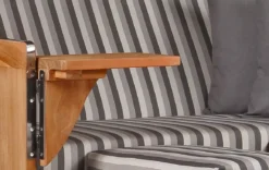 Strandkorb Amrum Teak PE Shell Dessin 545 -Schemel Shop strandkorb amrum teak bullauge shell dessin545 gw01424 2