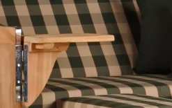 Strandkorb Amrum Teak PE Grey Dessin 506 -Schemel Shop strandkorb amrum teak grey 506 mp01904 2