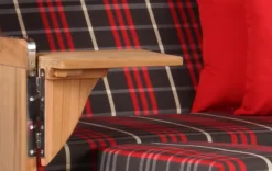 Strandkorb Amrum Teak PE Shell Dessin 529 -Schemel Shop strandkorb amrum teak shell 529 sc01429 2