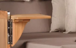 Strandkorb Amrum Teak PE Shell Dessin 534 -Schemel Shop strandkorb amrum teak shell 534 sc01434 2