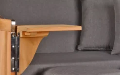 Strandkorb Amrum Teak PE Shell Dessin 551 14 Strandkorb Amrum Teak PE Shell Dessin 551 -Schemel Shop strandkorb amrum teak shell 551 mp01441 2