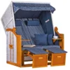 Strandkorb Baltic PE Weiß Dessin Royal Blau 2 Strandkorb Baltic PE Weiß Dessin Royal Blau -Schemel Shop strandkorb baltic weiss royal blau sc004489mbro4njpw2sb
