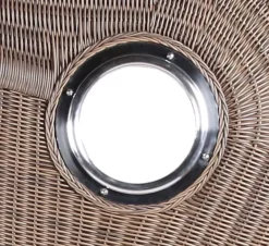 Strandkorb Norderney Teak Bullauge PE Grey Dessin 545 -Schemel Shop strandkorb norderney bullauge grey4fvwl4o0a9yie 4