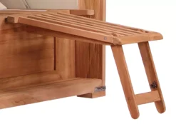 Strandkorb Norderney Teak Bullauge PE Shell Dessin 510 17 Strandkorb Norderney Teak Bullauge PE Shell Dessin 510 -Schemel Shop strandkorb norderney fussstuetzen teak 10