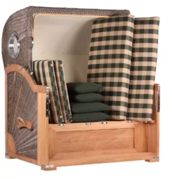 Strandkorb Norderney Teak Bullauge PE Grey Dessin 506 11 Strandkorb Norderney Teak Bullauge PE Grey Dessin 506 -Schemel Shop strandkorb norderney teak bullauge grey dessin506 mp01706 2