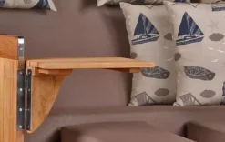 Strandkorb Norderney Teak Bullauge PE Grey Dessin 540 -Schemel Shop strandkorb norderney teak bullauge shell dessin540 mp01759 2