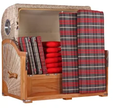 Strandkorb Norderney XXL Teak Bullauge PE Shell Dessin 529 -Schemel Shop strandkorb norderneyxxl teak bullauge shell dessin529 mp01805 2