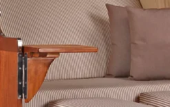 Strandkorb Spiekeroog Mahagoni PE Grey Dessin 510-KOMPLETTSET -Schemel Shop strandkorb spiekeroog mahagoni grey dessin510 gw01109 2kxc5pbyrxtrch