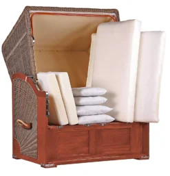 Strandkorb Spiekeroog Mahagoni PE Grey Dessin 506 18 Strandkorb Spiekeroog Mahagoni PE Grey Dessin 506 -Schemel Shop strandkorb spiekeroog mahagoni grey polstersglbld2i1bo5o 1