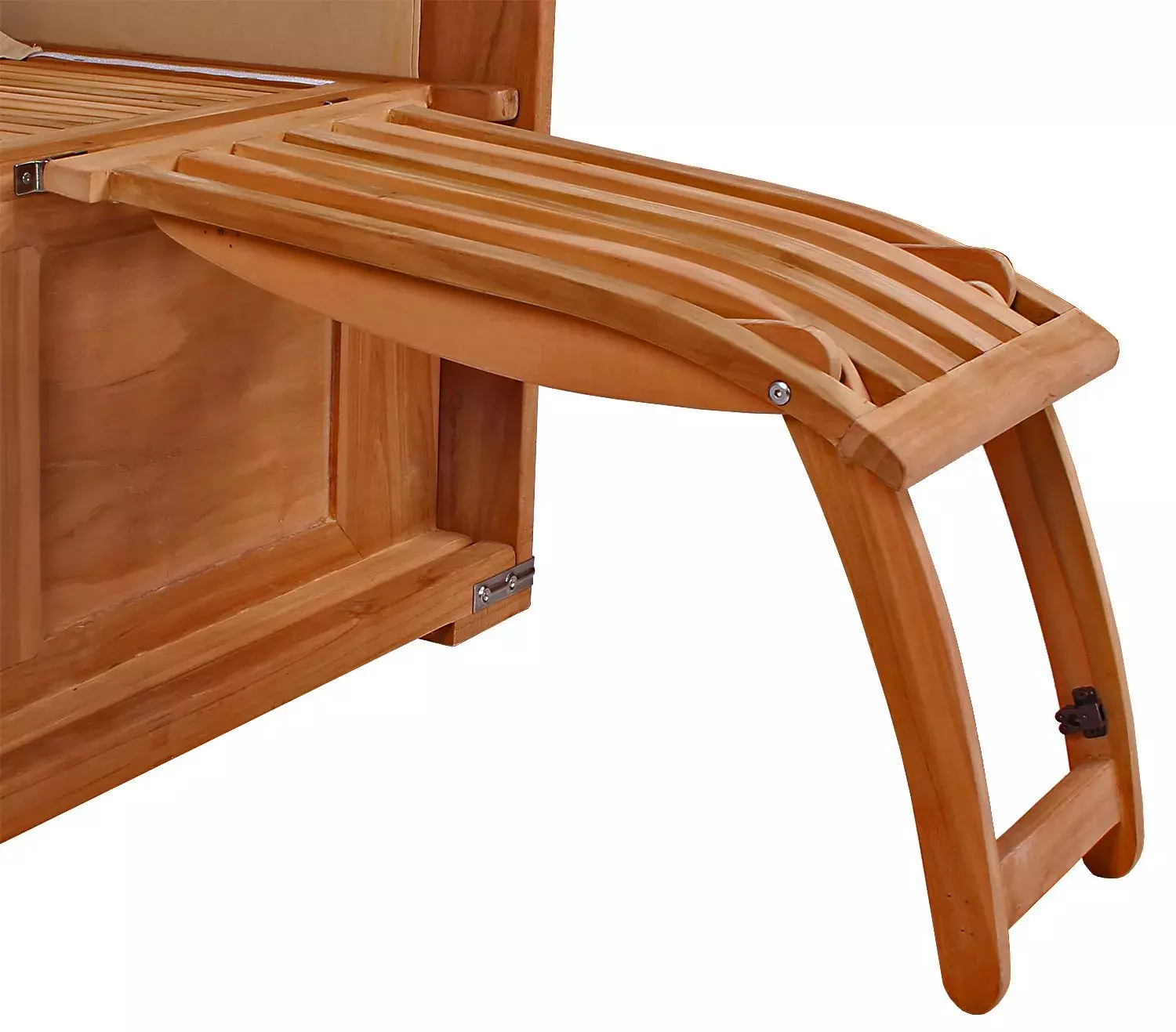 Strandkorb Spiekeroog Teak PE Grey Dessin 551 9 Strandkorb Spiekeroog Teak PE Grey Dessin 551 – Bild 7