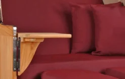 Strandkorb Spiekeroog Teak PE Grey Dessin 550 -Schemel Shop strandkorb spiekeroog teak grey 550 mp01280 2