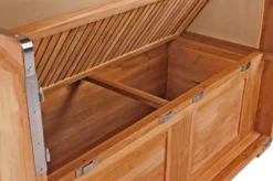 Strandkorb Spiekeroog Teak PE Grey Dessin 582 25 Strandkorb Spiekeroog Teak PE Grey Dessin 582 -Schemel Shop strandkorb spiekeroog teak truhe 10