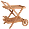 Servierwagen Chester Teak -Schemel Shop teak teewagen 02151 1