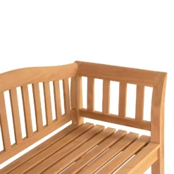 Gartenbank Wave Teak -Schemel Shop zweisitzer teak bank wave 02149 3